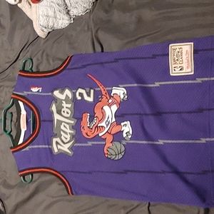 Kawhi Leonard raptors jersey Classic logo NBA finals